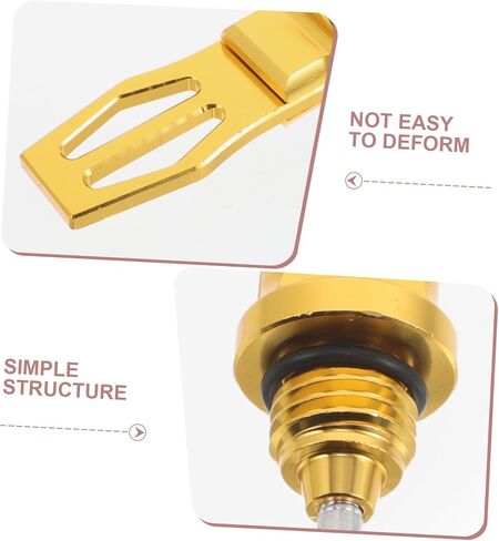 Ciieeo Motorcycle Maintenance Tool Aluminum Oil Dipstick Screw Cap Oil Level Gauge for Scooters Dirt Bikes Car Easy DIY Install in Saudi Arabia