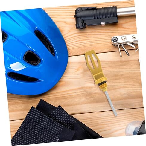 Ciieeo Motorcycle Maintenance Tool Aluminum Oil Dipstick Screw Cap Oil Level Gauge for Scooters Dirt Bikes Car Easy DIY Install in Saudi Arabia