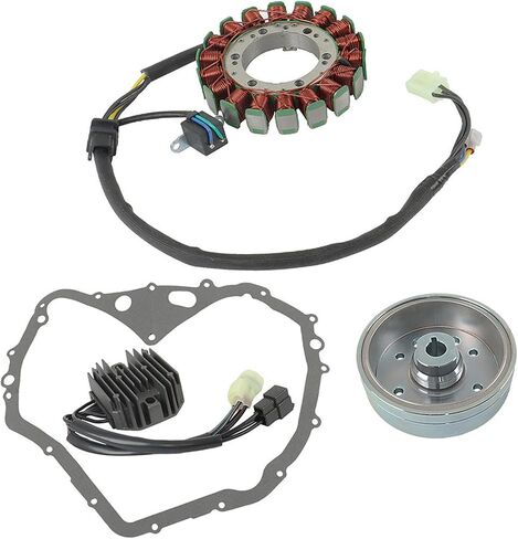 labwork Stator Regulator Rectifier Flywheel Kit Replacement for Arctic Cat 400 Auto 2003-2008 Replacement for 32102-38F00 32102-38F01 3430-053 3530-059 3402-590 in Saudi Arabia