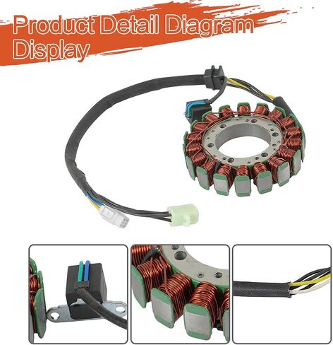 labwork Stator Regulator Rectifier Flywheel Kit Replacement for Arctic Cat 400 Auto 2003-2008 Replacement for 32102-38F00 32102-38F01 3430-053 3530-059 3402-590 in Saudi Arabia