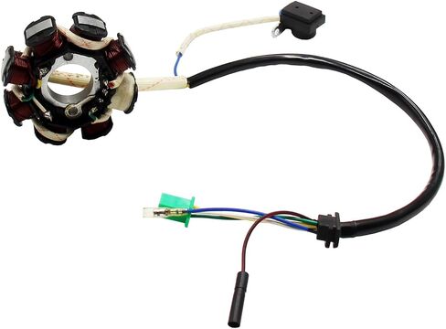 8 Coil Pole Magneto Flywheel Stator for GY6 125cc 150cc Scooter PIT Quad Dirt Bike ATV Go Kart Moped AC 5 Wires in Saudi Arabia