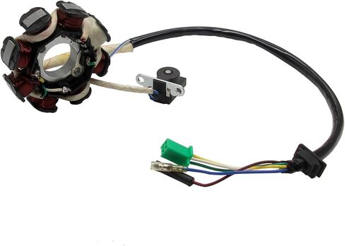 8 Coil Pole Magneto Flywheel Stator for GY6 125cc 150cc Scooter PIT Quad Dirt Bike ATV Go Kart Moped AC 5 Wires in Saudi Arabia