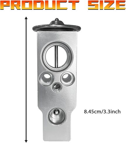 KUTTIADY A/C Expansion Valve, Metal Anti-Wear Steam Engine Air Conditioning Expansion Valve for Toyota, Honda, Lexus, Jaguar Land Rover, Suzuki, A/C System Repair Accessories for Most Cars Trucks SUVs in Kuwait