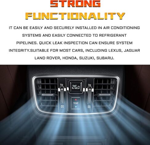 KUTTIADY A/C Expansion Valve, Metal Anti-Wear Steam Engine Air Conditioning Expansion Valve for Toyota, Honda, Lexus, Jaguar Land Rover, Suzuki, A/C System Repair Accessories for Most Cars Trucks SUVs in Kuwait