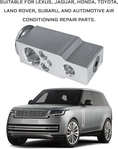 KUTTIADY A/C Expansion Valve, Metal Anti-Wear Steam Engine Air Conditioning Expansion Valve for Toyota, Honda, Lexus, Jaguar Land Rover, Suzuki, A/C System Repair Accessories for Most Cars Trucks SUVs in Kuwait