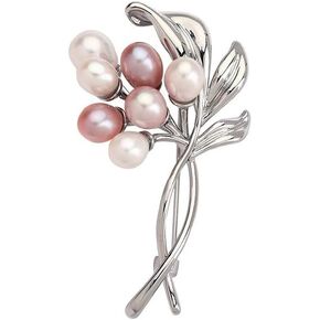 Rhinestone Flower Brooch Austrian Crystal Flower Brooch Pin 18k Gold Plated Flower Floral Brooch Lapel Pin Jewelry Mother's Day Birthday Gifts for Mom Wife
