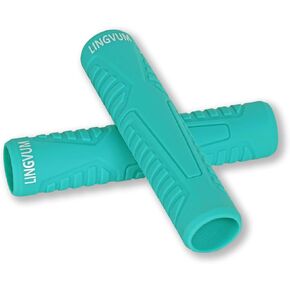 Kayak Paddle Grips with Non-Slip Silicone, Kayak Accessories Prevent Blisters and Calluses, Soft Kayak Paddle Wrap for 30mm/1.18 inches Diameter Take-Apart Paddles