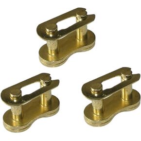 3 pcs 520 Chain Master Link Gold For Suzuki Rm125 250 450 Drz400 ATV Quad Go Kart