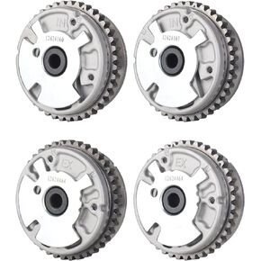 4PCS Variable Timing Sprocket Cam VVT Gears Intake & Exhaust Camshaft Adjuster Cam Phaser 12626160 12626161 12624464 Compatible with 2007-2017 GMC Buick C-hevrolet Cadillac CTS STS ATS V6 3.0L 3.6L