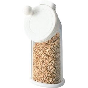 1 X New Asvell Plastic Sesame Grinder Made In Japan, White