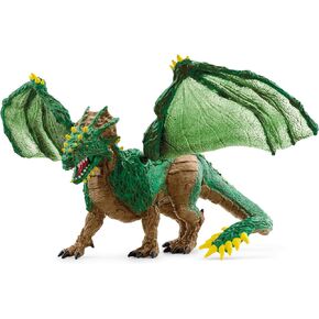 schleich ELDRADOR CREATURES - Lava Dragon, ELDRADOR CREATURES Red Dragon Toy Figurine with Moveable Wings, For Children Ages 7+