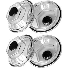 Oil Bath Dust Caps,for Dexter 9k-10K General Duty Axles Built After 1989, for Dexter 10K HD, 12K, 15K 4.0" Threads Trailer Axle Plastic Cover 21-36 Oil Caps 4PCS Kits, K71-148-00