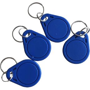 iCode SLI ISO/IEC 15693 RFID Tag, 13.56Mhz Contactless RFID Key Fob (Pack of 10)