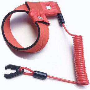 Stop Kill Safety Lanyard 2 Pack Universal Boat Engine Emergency Tether Cord with Wrist Strap Compatible with Yamaha Jet Ski WaveRunner WaveVenture WaveRaider WaveJammer WaveBlaster FX140