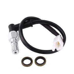 Hydraulic Brake Switch, Motorcycle Rear Hydraulic Brake Light Switch for Honda Yamaha Kawasaki Suzuki(M10x1MM)