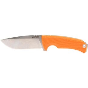 سكاكين SOG Tellus FX ذات نصل ثابت كاملة الحجم 4.2 بوصة شفرة فولاذية كاملة تانغ CRYO 440C مقبض GRN غمد متوافق مع UMS