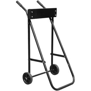 Outboard Boat Motor Stand,165LB Load Outboard Motor Carrier Multi Purposed Portable Boat Motor Engine Trolley for Motor Repair, Maintenance, Storage