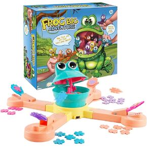 Classic Feed Frog Board Game,Multiplayer Athletic Game,Frog Eating Bugs Game,Exercise The Speed of The Reaction Game,Surprise Exciting Family and Friend Party Games,Suitable for Kid