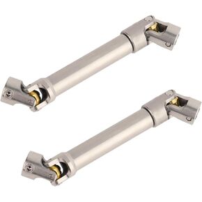Aluminium Universal Drive Shaft 90-125 mm Upgrades Accessories for 1/10 RC Crawler TRX4 TRX6 Axial SCX10 II RBX10 RR10 Wraith Capra D90 Redcat GEN8,2PCS