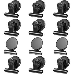 Grtard 48pack Magnetic Clips, Cute Magnet Clips for Fridge, Colorful Magnetic Clips Heavy Duty, Strong Magnetic Clip Magnets, No-Scratch Magnetic Clips for Refrigerator, Whiteboard, Locker, Classroom