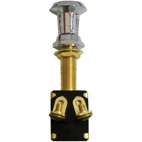 SeaSense 2 Position Push Pull Switch (Brass),gold/brown