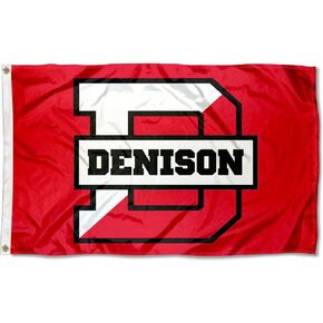 College Flags & Banners Co. Denison Big Red Flag