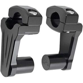 Rox Speed FX 2" Black Pivoting Handlebar Risers 4R-P2CC01