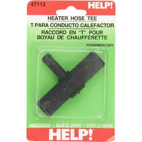 Heater Hose Connectors - 3/4 In. X 3/8 In. X 3/4 In. Tee - Plastic