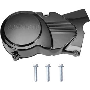 Left Engine Stator Cover for 70cc 90cc 110cc Engines CRF50 XR50 SSR Taotao Coolster Roketa Chinese Dirt Pit Bike (Black)