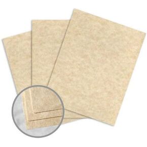 Astroparche Aged Paper - 8 1/2 x 11 in 60 lb Text Vellum 30% Recycled 500 per Ream