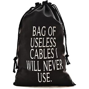 Birthday Gifts for Men Gifts for Dad Gifts for Dad Gifts Christmas Gifts for Men Cables Drawstring Bag
