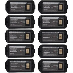 (10pcs Replacement Battery for Honeywell Intermec CK75 CK71 CK70 CK3B CK3 CK3X CK3XR CK65 EDK60K EDK61K,Fits Part no.318-034-013 318-034-023 CK65-BTSC 6800mAh