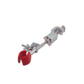 United Scientific™ UNSBR01 Stainless Steel Burette Clamp with Bosshead/Test Tube Holder, Opens up to 45mm, 1 Each