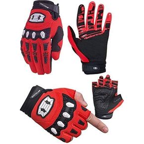 Seibertron Dirtpaw Adult Red S and Dirtclaw Adult Red S Gloves