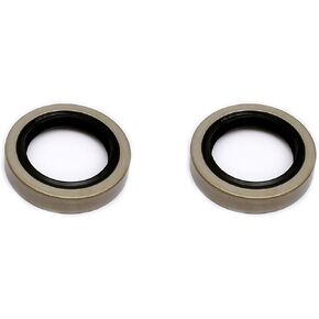 FKG Trailer Hub Wheel Grease Seal 171255TB 1.719'' X 2.565'' X 0.500'', Set of 2
