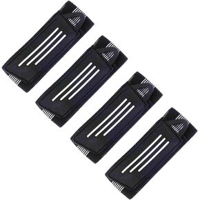 4/8 Pack Elastic Bike Bicycle Ankle Leg Riding Puttee Cycling Safety Bind Pant Bands Clip Strap Belt Fully Adjustable Cycling, Jogging, Camping