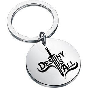 TV Show Inspired Gift History Lover Gift English History Fans Gift Destiny Is All Keychain