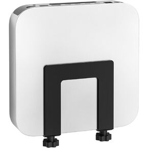 Adjustable Metal Cable Box Wall Mount Behind TV, Under TV or Back of Monitor - Cable Box Mount, Modem Mount, Router Wall Mount Shelf for Streaming Media, DVD Players and More Small or Narrow Devices