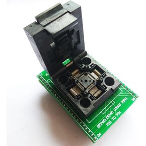 TQFP48 QFP48 to DIP48 0.5mm Pitch LQFP48 to DIP48 Programming Adapter MCU Test IC Socket Programmer Adapter Socket