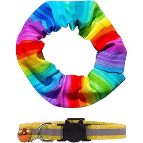 Birdsbesafe® Cat Collar Cover - Bird Warning Cat Collar, Scientifically Proven to Help Prevent Your Cat from Catching Birds - Breakaway Collar Included