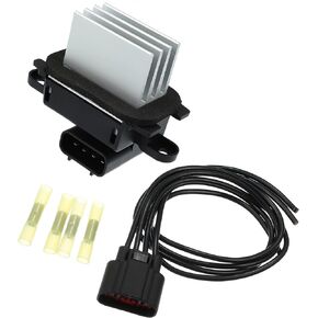 ACROPIX HVAC Blower Motor Resistor Control Module Fit for Ford F-150 Pack of 1 Black