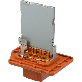 ACROPIX HVAC Blower Motor Resistor Replacement Fit for Kia Soul - Pack of 1 Orange Silver Tone