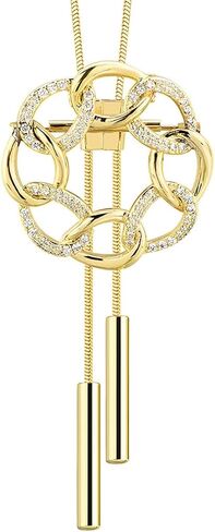 حظا سعيدا مصقول عقدة سلتيك جولة بروش قلادة قلادة حجر الراين دبابيس مجوهرات للنساء الفتيات هدية in Kuwait