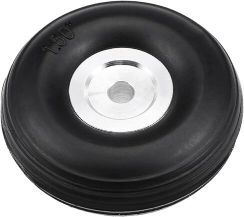 DMiotech 1.5 Inch PU Sponge Wheels RC Airplane Tire with Hub for RC Car Model Ship DIY Project in Saudi Arabia