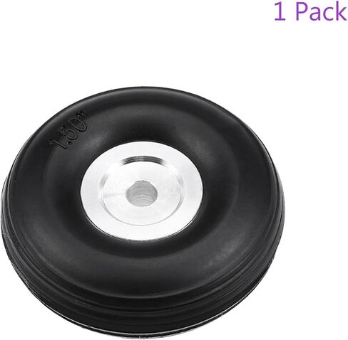DMiotech 1.5 Inch PU Sponge Wheels RC Airplane Tire with Hub for RC Car Model Ship DIY Project in Saudi Arabia
