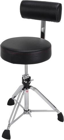 Gibraltar S9608R Vinyl Round Seat, Black in Saudi Arabia