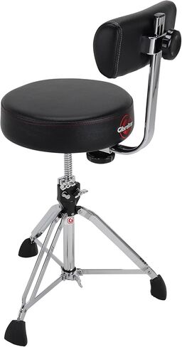 Gibraltar S9608R Vinyl Round Seat, Black in Saudi Arabia