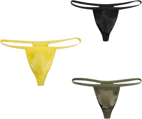 Men's Soft G-string Modal Sexy String Thong 3 Pack in Saudi Arabia