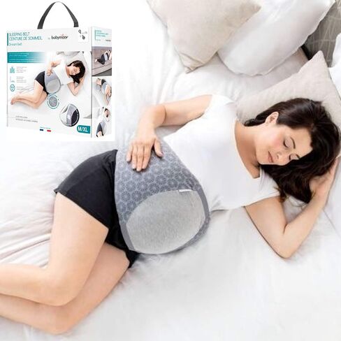 Babymoov Dream Belt Sleep Aid, Maternity Sleep Support & Wedge for Ultimate Comfort during Pregnancy, Large / X-Large, Grey in Saudi Arabia