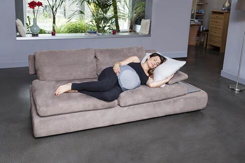 Babymoov Dream Belt Sleep Aid, Maternity Sleep Support & Wedge for Ultimate Comfort during Pregnancy, Large / X-Large, Grey in Saudi Arabia